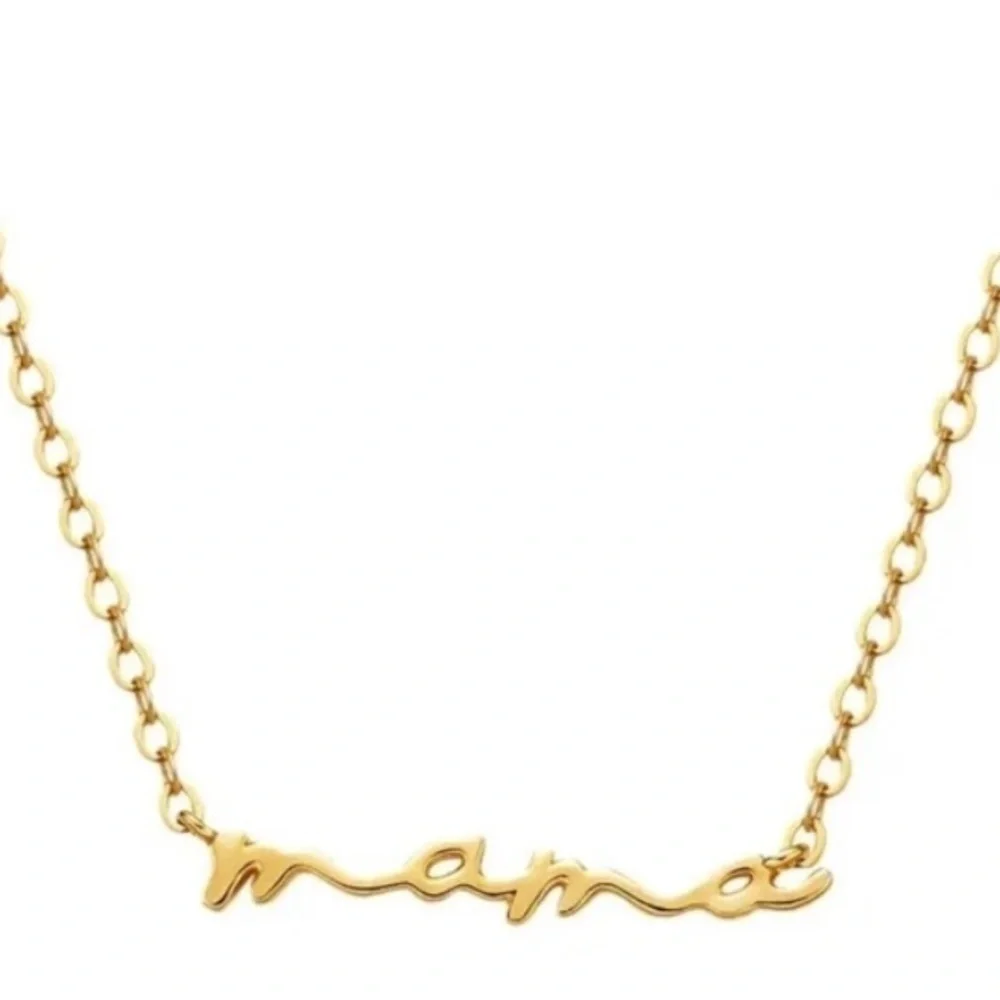 Gold 'Mama' Necklace